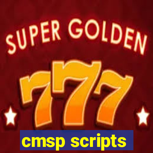 cmsp scripts